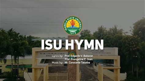 roxas hymn lyrics|ISU Hymn .